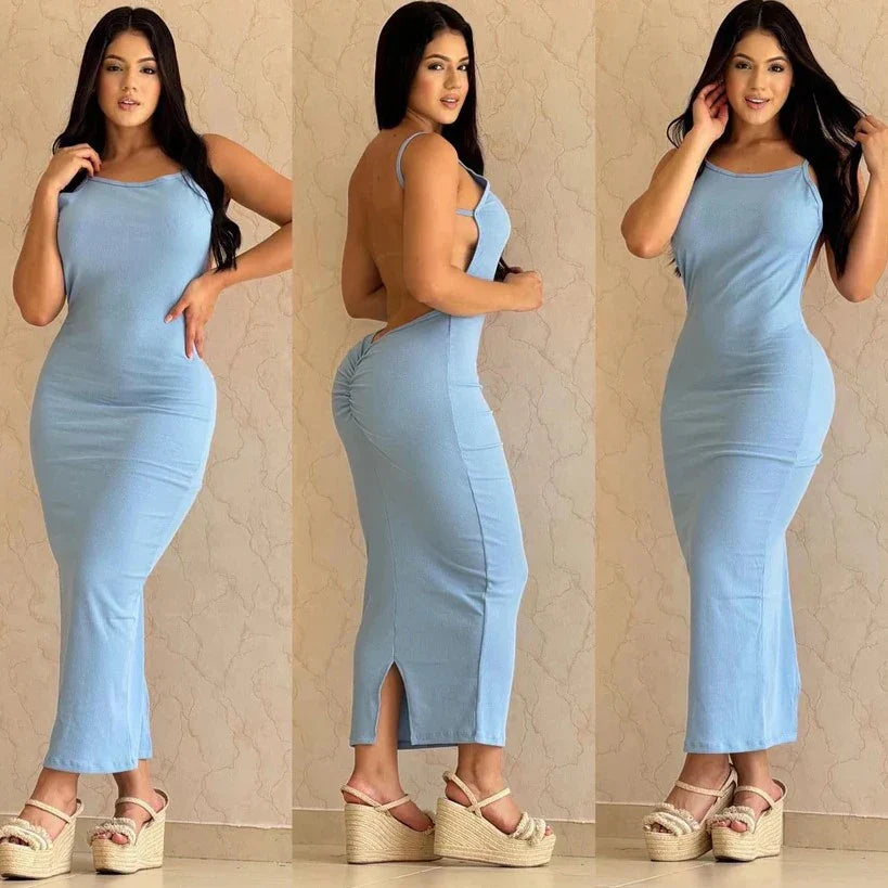 Vestido Rib Push Up.