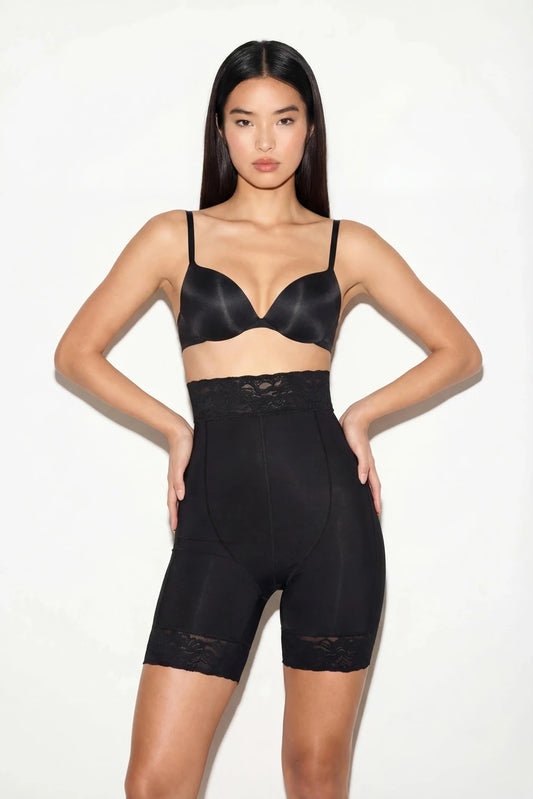 Short Tiro Alto Moldeador de Alta Compresión